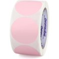 thumbnail image 1 of Étiquette 1 Pouce Autocollants Permanents Code Couleur, 500 par Rouleau-Rose, 1 of 7