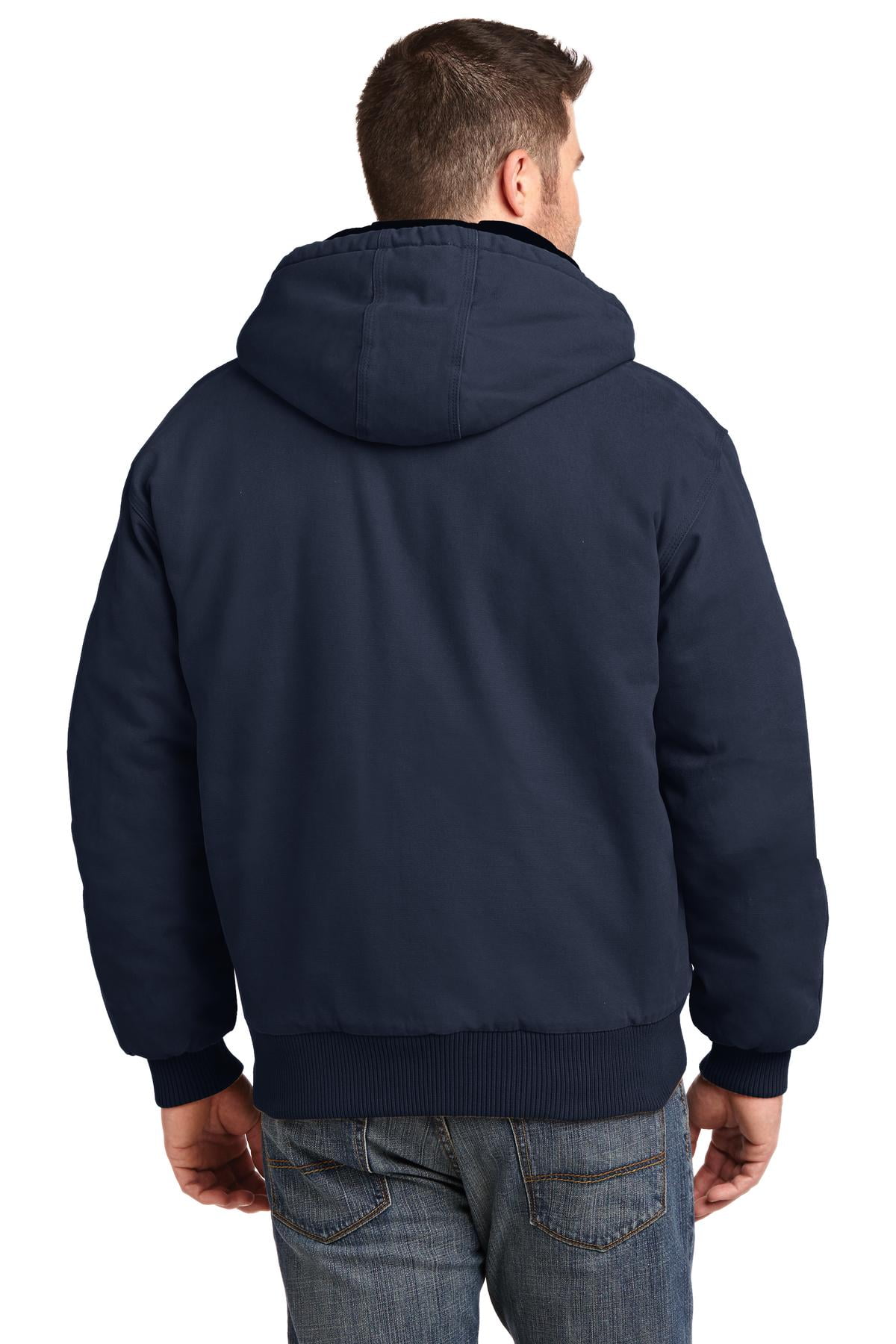 トップス WASHED CANVAS HOODED JACKET NAVY L e6a3a69f-23f6-4b04-94f8-