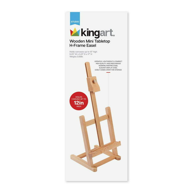 Kingart Studio Mini H Frame Adjustable Tabletop Easel Stand