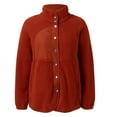 thumbnail image 5 of Vedolay Women Coats Fall Coat Jacket Coat Open Front Cardigan 2023 Red,XL, 5 of 5