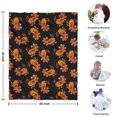 thumbnail image 4 of Thanksgiving Turkeys Pattern Blanket,Comfortable Soft Lamb Wool Throw Blanket,All Season,Warm Lightweight Blankets for Sofa Bed Couch Living Room Chair,30"x40", 4 of 4