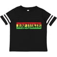 thumbnail image 3 of Inktastic Juneteenth Banner in Red Yellow and Green Boys or Girls Toddler T-Shirt, 3 of 5