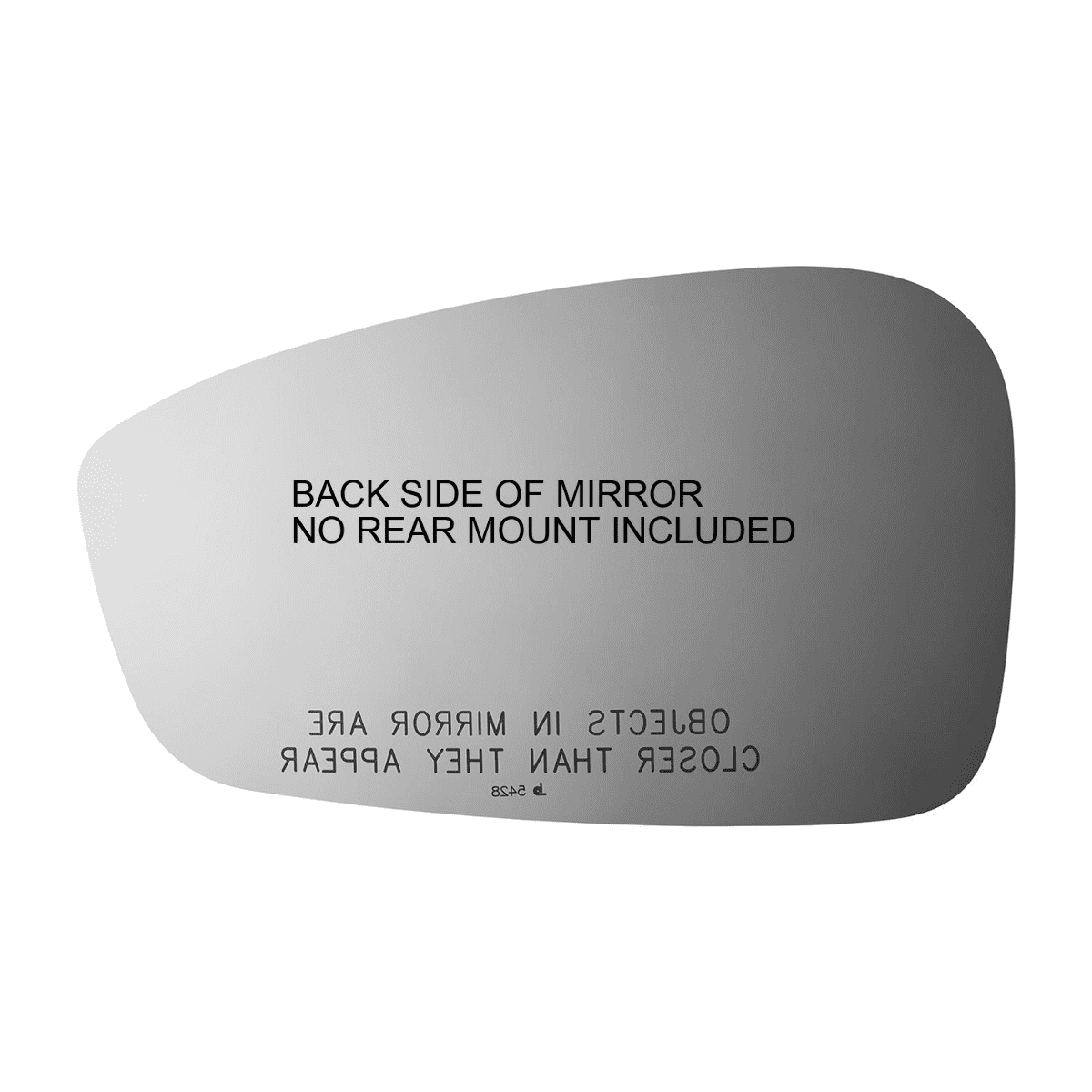 Burco Side View Mirror Replacement Glass - Clear Glass - 5459