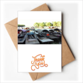 thumbnail image 1 of Boat Stop Art Deco Fashion Thank You Cards Envelopes Blank Note, 1 of 3