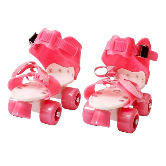 Authfort Roller Skates For Girls Age Group 7-12 Years Adjustable Inline Skating Shoes With School Sport-multi Colour (Pink White) Rollerblade Anywhere, Indoor And Outdoor