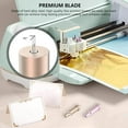 thumbnail image 4 of Premium Fine Point Blade Compatible with Cricut Maker 3/Maker/Explore 3/Explore Air 2/Air/One,Fine Point Blade Housing for Slicing Cuts Glitter Vinyl,Cardstock,Faux,Adhesive Foil,Vellum and Etc（Gold）, 4 of 12