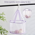 thumbnail image 3 of Kmbangi Foldable Makeup Brush Cleaning Pad Scrubber, Silicone Cosmetic Brush Cleaner Bowl Folding Brushes Drying Rack Net, 3 of 4