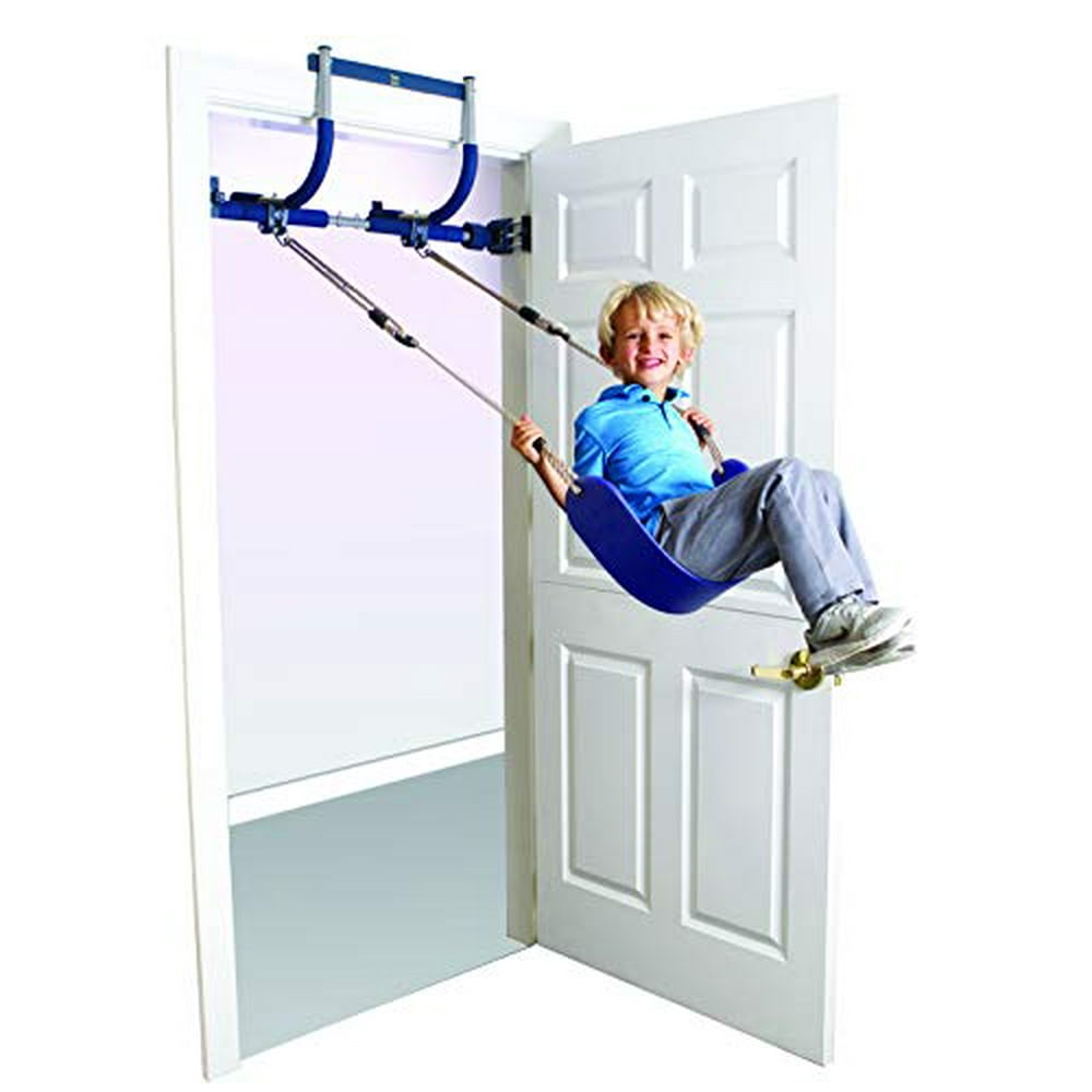 Gym 1 Deluxe Doorway Swing Set AllinOne Indoor Gym and Playground