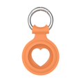 thumbnail image 1 of Funda protectora de silicona suave Anti pérdida de localización para Airtags naranja, 1 of 8
