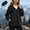 Black, variant on Women's Softshell Jacket Outdoor Hiking Windproof Jacket Crew Neck Long Sleeve Sherpa Fleece Retro Ethnic Print Fashion Casual Warm Coats S