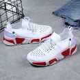 thumbnail image 5 of Women's Walking Shoes Slip On Non Slip Running Tennis Breathable Lightweight Comfortable Athletic Gym Workout Sneakers, 5 of 9