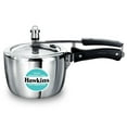 thumbnail image 3 of Triply Silver Stainless Steel Pressure Cooker 2.5 Liters, Inner Lid Induction Cooker, (HSST25), 3 of 5