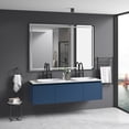 thumbnail image 4 of 84 x 48 Inch LED Bathroom Mirror with Front and Backlight, Wall Mounted Vanity, 4 of 8