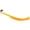 Painted Orange, variant on Ikon Motorsports Compatible with 99-00 Honda Civic EK Coupe Sedan Front Bumper Lip Spoiler PP