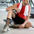 thumbnail image 6 of Unisex Autism Awareness Puzzle Piece Novelty Ankle Socks Colorful ComfortSoft Lightweight Sports Athletic Socks, 6 of 6