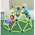 thumbnail image 3 of Eezy Peezy Monkey Bars Climbing Tower - Active Outdoor Fun for Kids Ages 3 to 6 Years Old, Green/Blue, 3 of 7