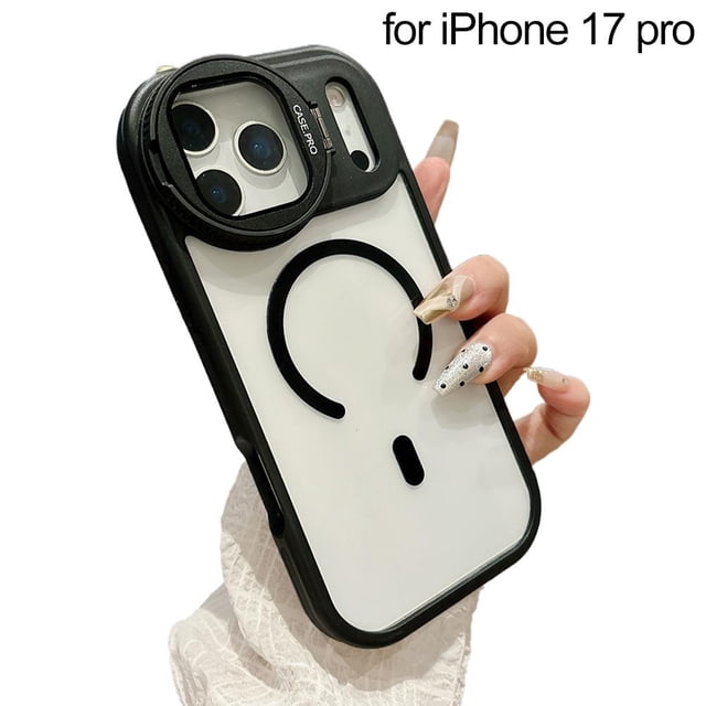 for 17 Pro Max Rotatable Stand Case-