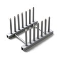 thumbnail image 1 of Kitchen Dishes Plate Storage Holder Pot Cover Kitchen Storage Stand Drain Rack, 1 of 7