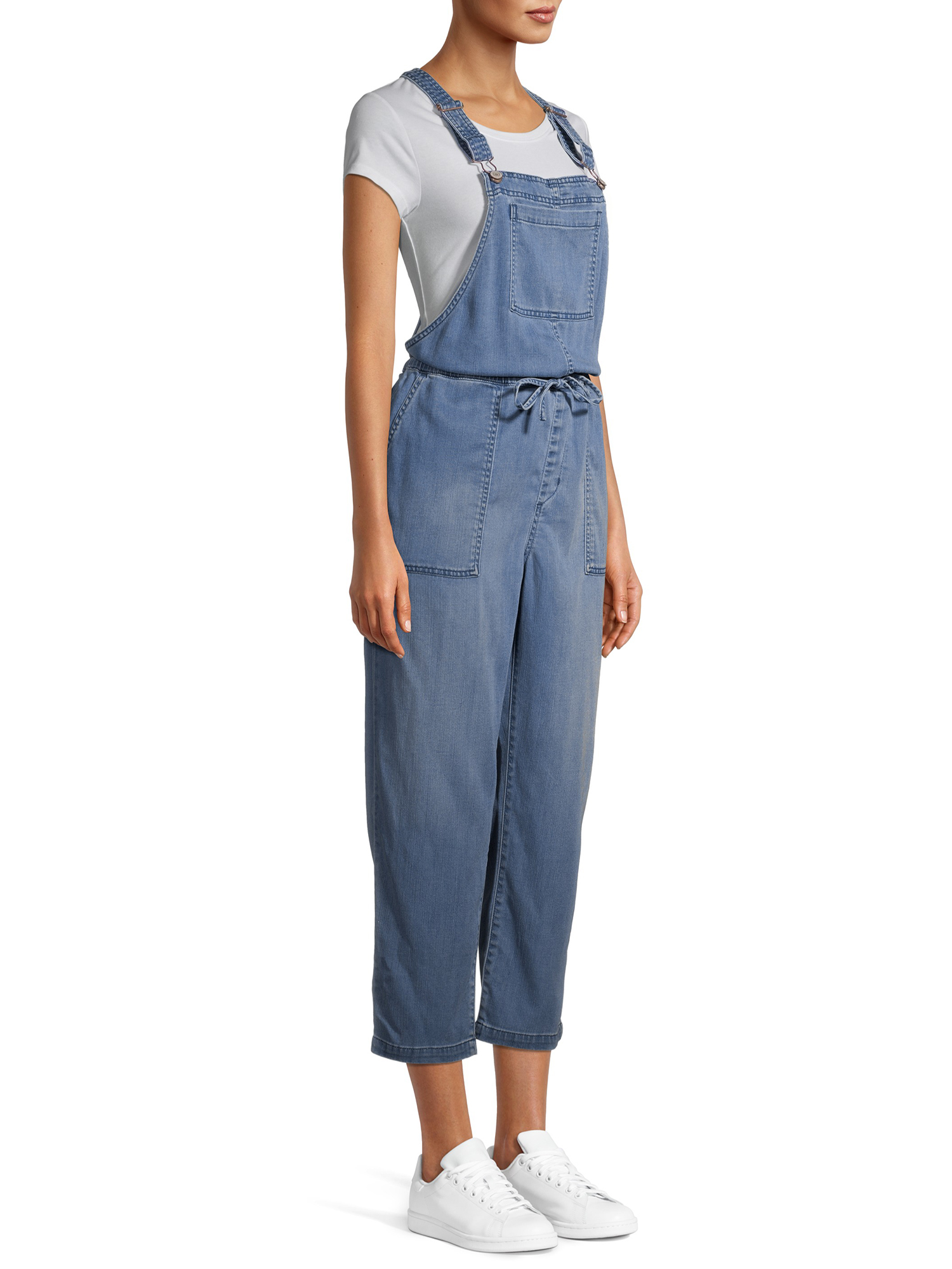 Time and Tru Women's Lightweight Soft Overalls - image 3 of 6
