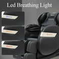 thumbnail image 7 of Cloud Mountain Black Massage Chair With Bluetooth And Led Light CM2043, 7 of 7