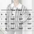 thumbnail image 3 of Womens Striped Pullover Sweater Soft Fleece Knit Sweaters Polo Henley Lapel Loose Fit Shirts Button Top Stylish Fall Jumper Versatile Casual Workwear School Blouses Clothing, 3 of 7