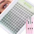thumbnail image 1 of Kit de extensión de pestañas WTVANE Natural Lash Clusters Wispy, 1 of 7