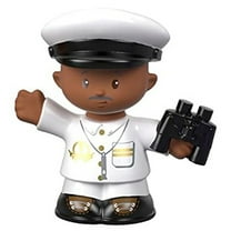 Replacement Part for Fisher-Price Little People Travel Together Friend Ship Playset - FHD92 ~ Replacement Captain Beau Figure ~ Holding Binoculars
