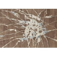 thumbnail image 1 of Ahgly Company Indoor Rectangle Contemporary Sienna Brown Abstract Area Rugs, 7' x 9', 1 of 6