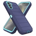 thumbnail image 6 of Asuwish Compatible with Samsung Galaxy S24 FE 5G Phone Case Hybrid Rugged Shockproof Hard Protective Drop Proof Full Body Heavy Duty Mobile Cell Cover for S 24 EF AI S24FE 24S Women Men Blue, 6 of 6