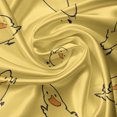 thumbnail image 5 of Ambesonne Yellow Bird Window Valance, Simplistic Ducks, 54" X 12", Mustard Apricot, 5 of 5