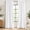 #03 Bright White, variant on 100% Blackout Linen Curtains for Bedroom, 50x96 Inches Ruby Red, Linen Textured Light Blocking Thermal Insulated Back Tab Window Panels, 2 Pack