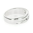 thumbnail image 2 of Luxurman Unique 14K Male Engagement Rings Five Stone Collection Piece (White Gold Size 8), 2 of 3