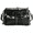 Black, variant on Women's Vintage Oil Waxed Leather Crossbody Bag - Small Satchel Purse with Adjustable Chain Strap, Multi-Pocket Messenger Shoulder Bag for Work Travel Daily