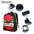 thumbnail image 3 of Lsque Geometry Dash Travel Laptop Backpack, Business Slim Sturdy Laptops Backpack, Water Resistant College School Computer Bag Gift for Men & Women Fits 15.6 Inch Notebook, 3 of 6