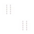 thumbnail image 2 of Minnieouse 1 Pair Pearl Earrings Long Chain Accessories Female Rings Daughter Anniversary Stud Personalized Gift Jewelry Ear Teens Women Ohrring 2piezas, 2 of 6