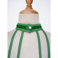 thumbnail image 5 of Doomiva Kids Girls Snowman Xmas Dress-up Sequins Halter Tutu Dance Dress Green 14, 5 of 6