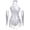 Silver, variant on Women Tango Latin Dance Costumes Sequin Fringed Dance Leotard Bodysuit with Metallic Gloves Silver L