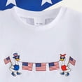 thumbnail image 5 of Wxirdiow Boys American Flag Shirt 4th of July Shirts for Toddler Boys American T-Shirt Kid Patriotic Memorial Day Tees Independence Day Top White Size,12-18 Months, 5 of 5