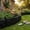Black1967, variant on Resin Garden Fence Border Panels, Modular Landscaping Divider Edge For Courtyard Vegetable Flower Bed Outdoor Yard Decorative Barrier System