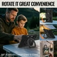 thumbnail image 7 of For Xiaomi Pad Mini 8.8 Inch 2025 Case, 360 Rotatable Handle Stand, Shoulder Strap, Drop-Proof Design, Black, 7 of 7