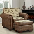 thumbnail image 2 of American Furniture Classics Model 8501-00-70 Angler's Cove Arm Chair with Matching Ottoman, 2 of 5