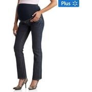 Maternity Plus-Size Full-Panel 5-Pocket Bootcut Jeans