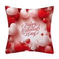 thumbnail image 3 of Vikakiooze Valentine's Day Pillow Case Glitter Sofa Throw Cushion Cover Home Decor, 3 of 7