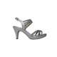 thumbnail image 2 of SANDALIAS DE VESTIR Y FIESTA TACONES LEON DAMA MUJER SCADA TEXTIL PLATA 222392 LEON  222392p, 2 of 3