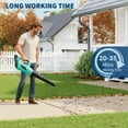 thumbnail image 5 of Brushless Cordless Leaf Blower - 750CFM & 250MPH, Electric Leaf Blower w/4.0Ah Battery, 20V Blowers Cordless, Lightweight Battery Blowers for Lawn, Patio, Yard, Garden, Outdoor, 5 of 6