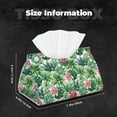 thumbnail image 5 of Sikiie Succulents 1 Leather Tissue Box Cover Rectangle, Long Tissue Box Cover, Tissue Box Holder, Tissue Holder for Bathroom, 5 of 7
