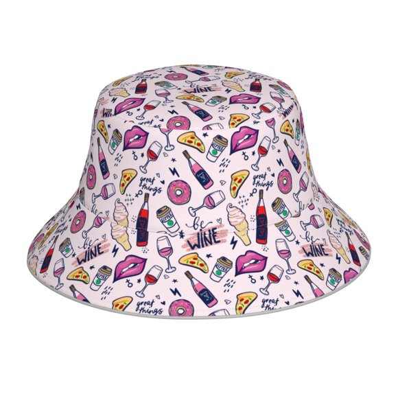 Balery Wine Sombreros para el sol para hombre y mujer, sombrero de pescador con UPF 50+