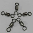 thumbnail image 1 of 100pcs Fishing Rolling Swivel Connector Barrel Fish Hook Bearing Solid Ring Sea Fishing Tackle Accessory Tool, 1 of 8
