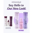 thumbnail image 2 of Set para el cuidado del cabello Keranique, champú acondicionador y espuma voluminizadora, 2 of 8