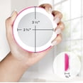 thumbnail image 4 of Zadro LED Ring Compact Mirrors w/ Magnification & Suction Cup Mounting, 4 of 9